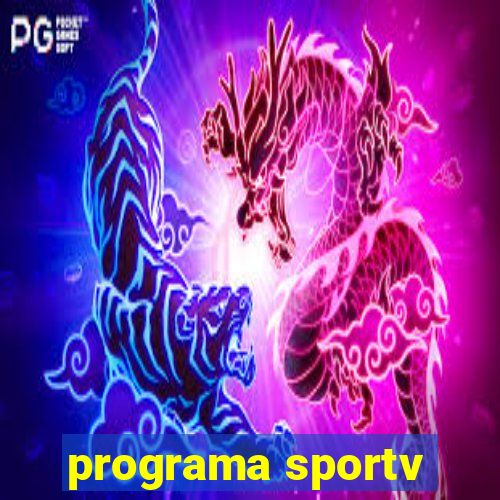 programa sportv