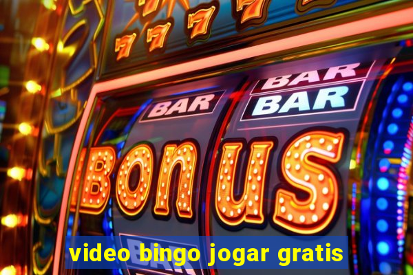 video bingo jogar gratis