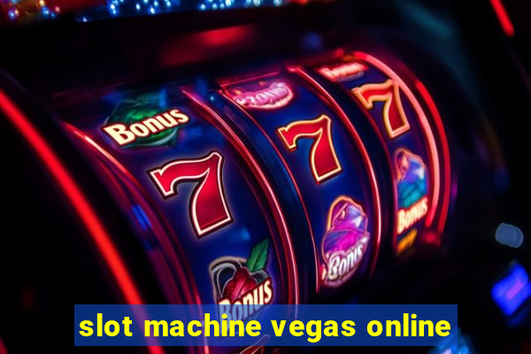 slot machine vegas online