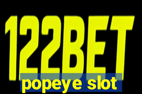 popeye slot