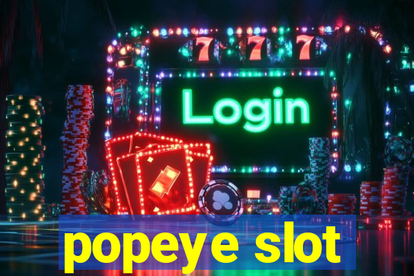 popeye slot