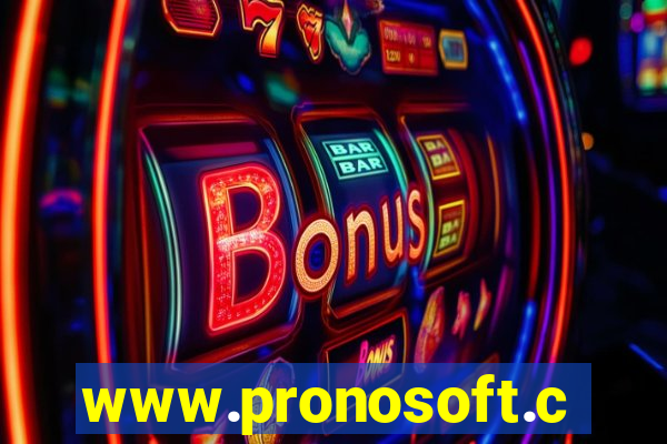 www.pronosoft.com