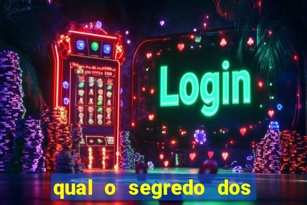 qual o segredo dos jogos de slot