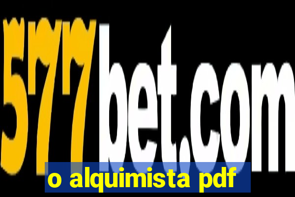 o alquimista pdf