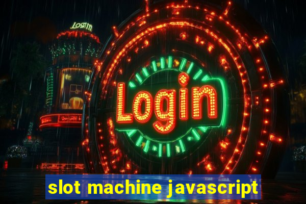 slot machine javascript