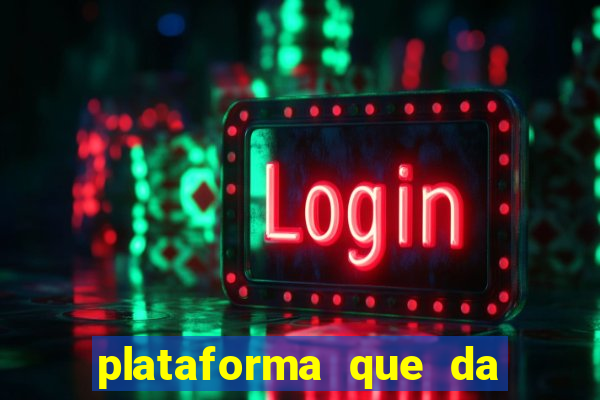 plataforma que da 30 reais para jogar