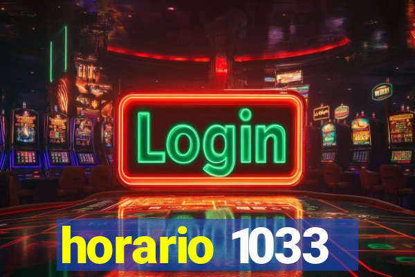 horario 1033