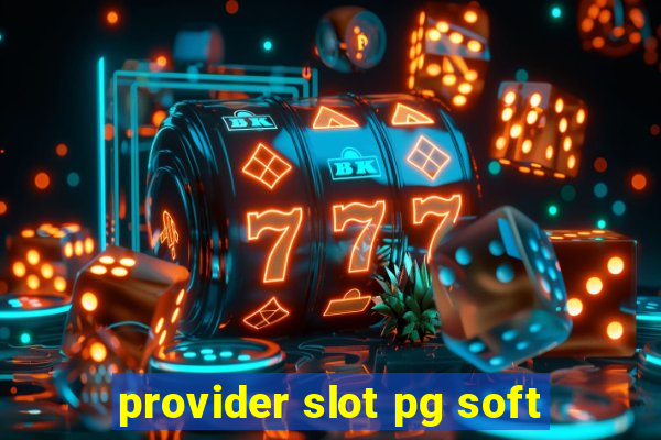 provider slot pg soft