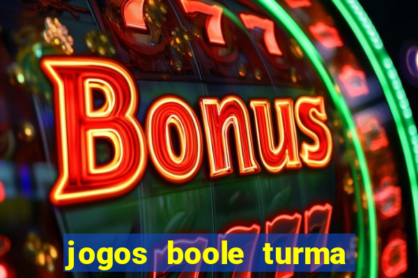 jogos boole turma da m么nica