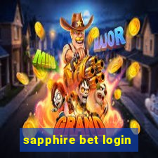 sapphire bet login