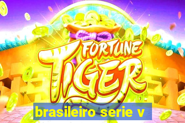 brasileiro serie v