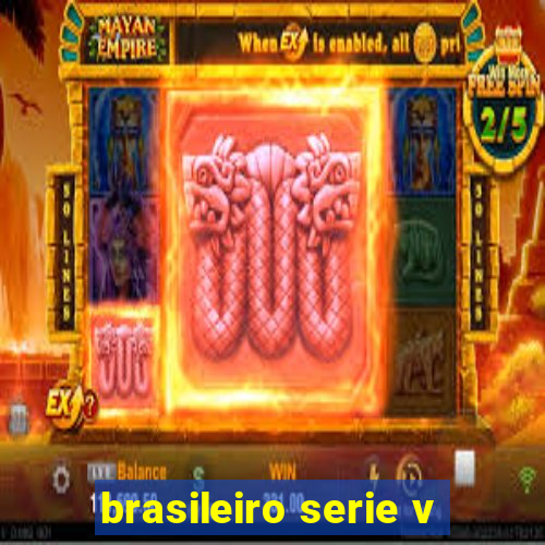 brasileiro serie v