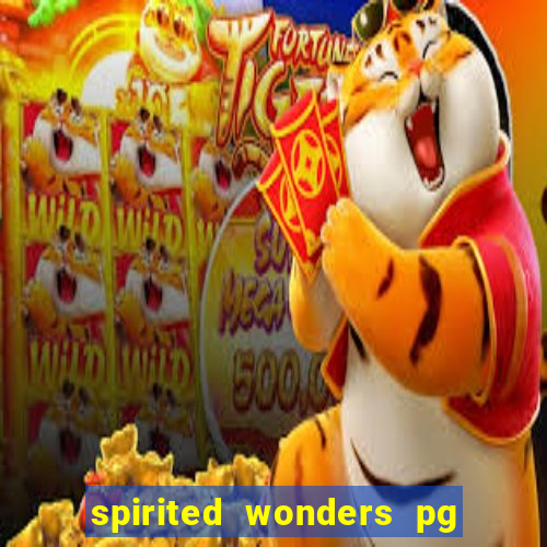 spirited wonders pg soft demo