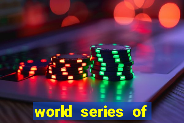 world series of poker wsop