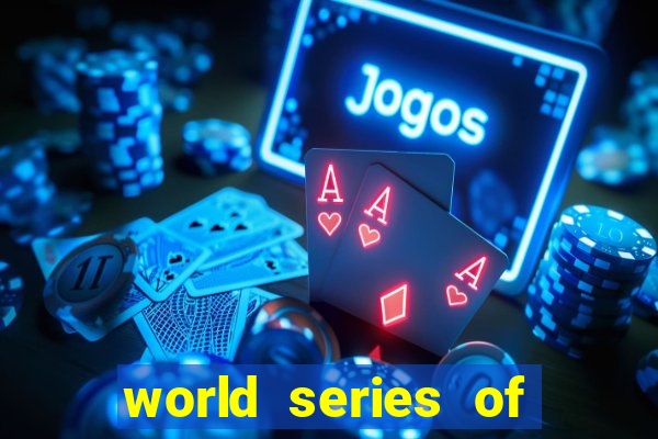 world series of poker wsop