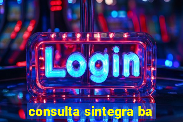 consulta sintegra ba