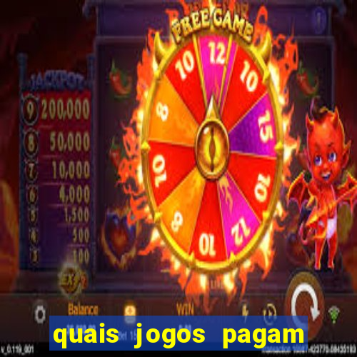 quais jogos pagam de verdade no pix