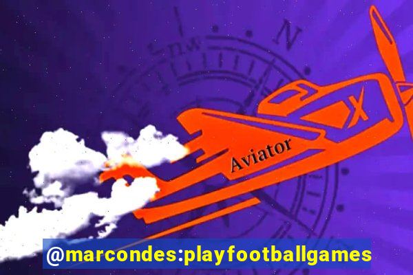 @marcondes:playfootballgames bingo football