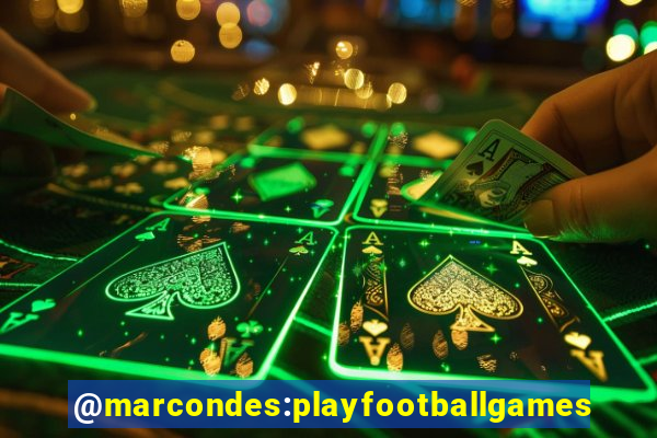 @marcondes:playfootballgames bingo football