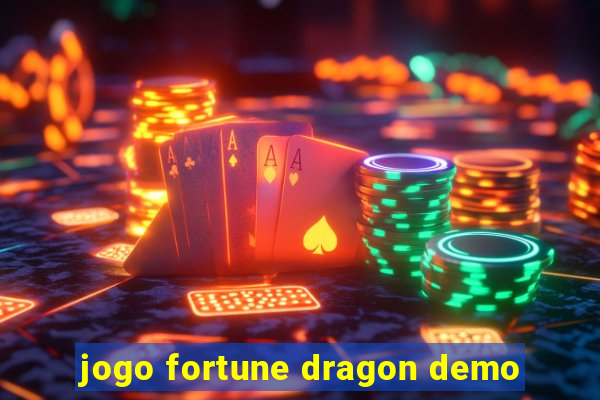 jogo fortune dragon demo