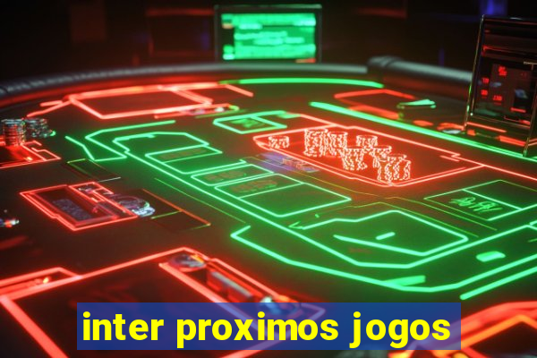 inter proximos jogos