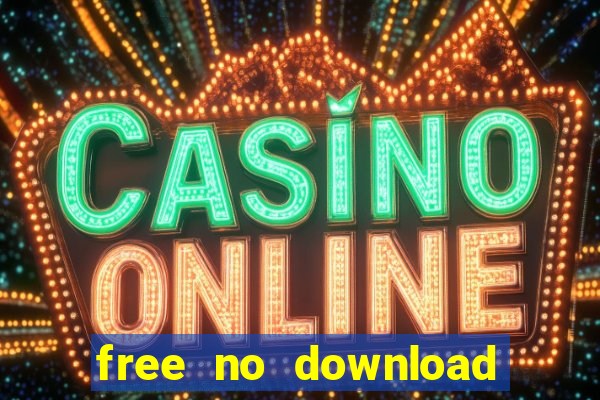 free no download casino slots