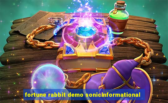 fortune rabbit demo sonicInformational