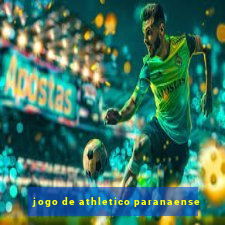 jogo de athletico paranaense