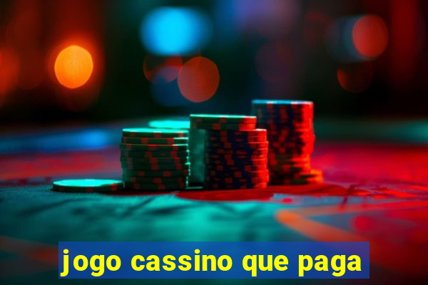 jogo cassino que paga