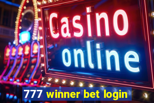 777 winner bet login