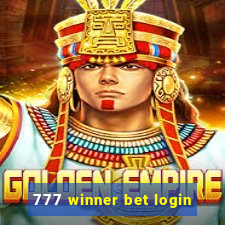 777 winner bet login