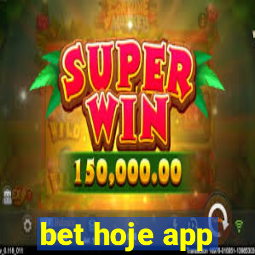 bet hoje app