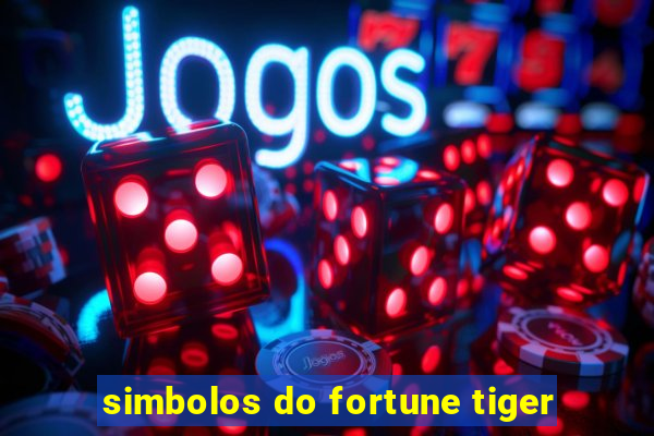 simbolos do fortune tiger