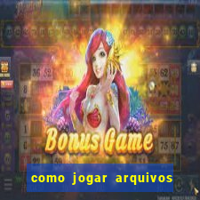 como jogar arquivos na nuvem