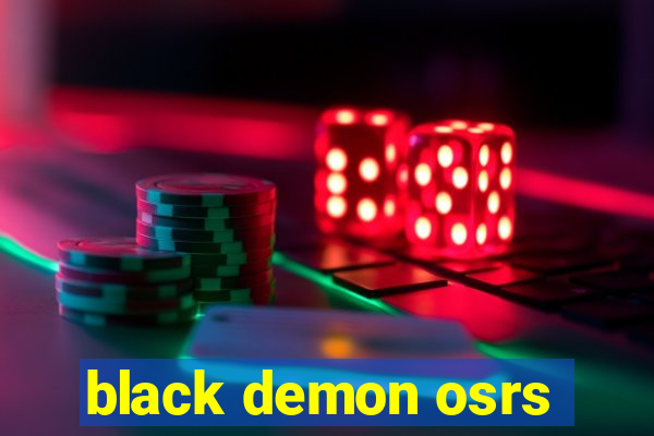 black demon osrs