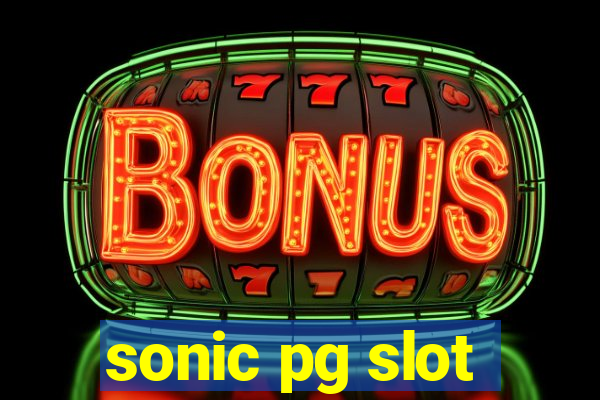 sonic pg slot