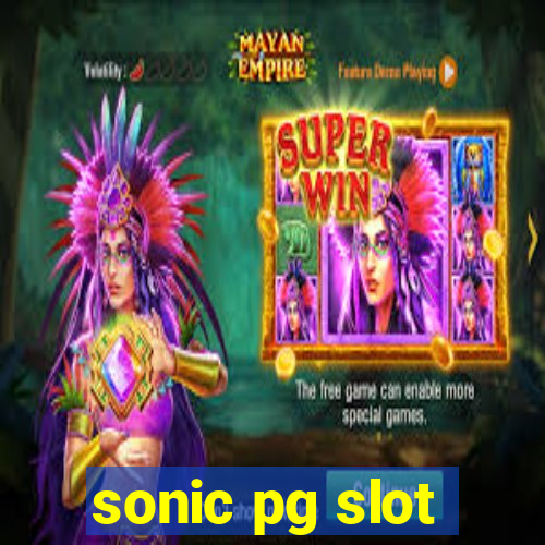 sonic pg slot