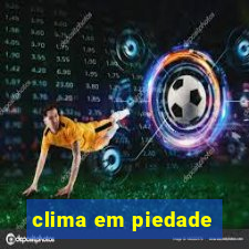 clima em piedade