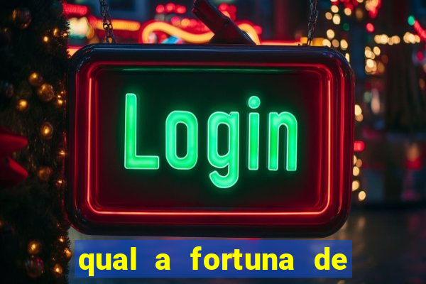 qual a fortuna de elon musk