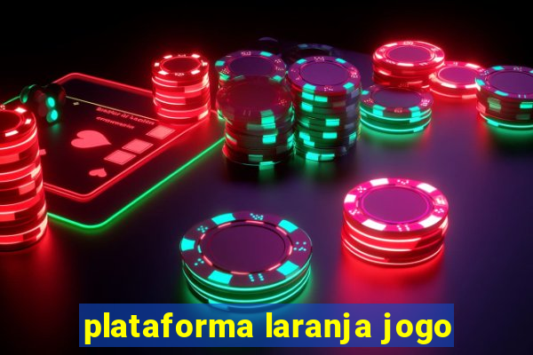 plataforma laranja jogo