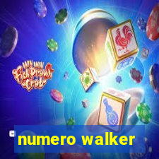 numero walker