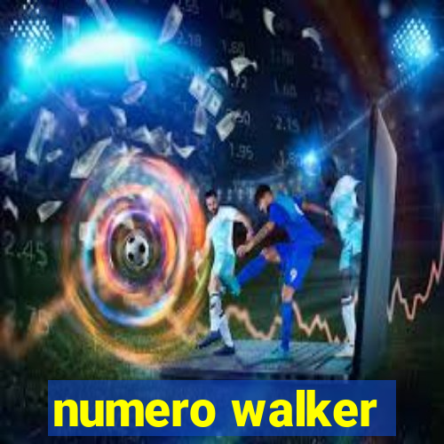 numero walker