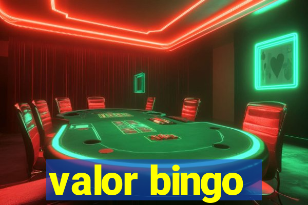 valor bingo