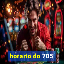 horario do 705