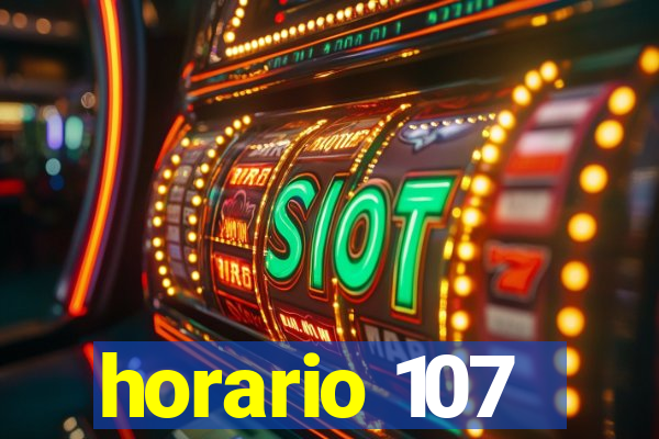 horario 107