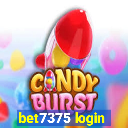 bet7375 login