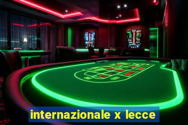 internazionale x lecce