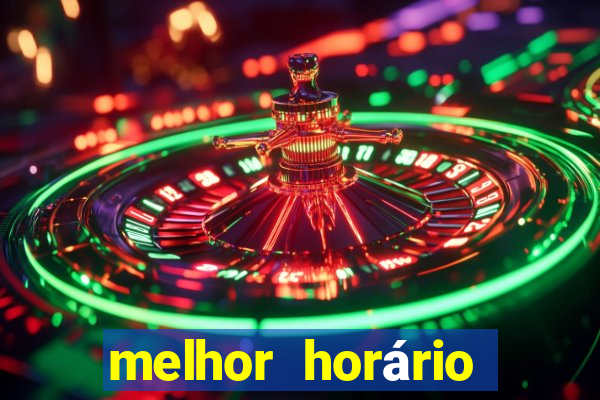 melhor horário para jogar fortune coelho hoje