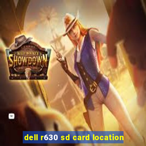 dell r630 sd card location