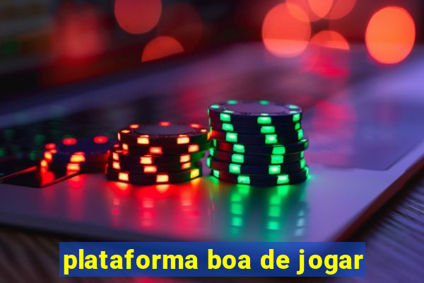 plataforma boa de jogar